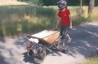 Amazing Motorized Wheelbarrow