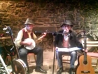 'The Peach Tree' by John Mackie,Neil Hankin on banjo at Salmon Bothy,Portsoy.