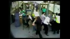 Big brawl at Rambam Hospital security check