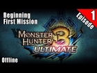 Monster Hunter 3 Ultimate Part 1 [Beginning - First Mission]