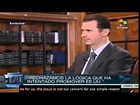US advocates peace but legitimizes violence: Bashar al-Assad: Al Assad
