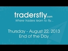 August 22, 2013 - Recap of Apple (AAPL) and the Closing of Stock Market Mid-Day