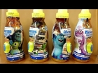 4 Surprise Eggs Disney Pixar Monsters University Toys Unboxing Drinks from Poland - Sorpresa