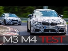 BMW M3 & BMW M4: Acceleration Sound - Test Nurburgring