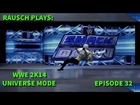 RAUSCH PLAYS: WWE 2K14 Universe Mode Ep. 32 (Smackdown) - WORST. CARD. EVER.