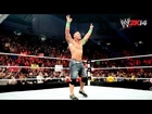 WWE Royal Rumble 2014 - Randy Orton vs John Cena - WWE World Heavyweight Title (WWE 2K14 MACHINIMA)