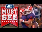 War Hero Daniel Rodriguez Scores 1st Career Touchdown | ACC Must See Moment