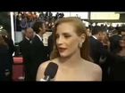 [OSCAR2013] Oscar Awards 2013, complete award show, Interview Jessica Chastain