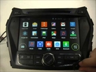 Android Auto DVD Player for Hyundai ix45 2013-2015 GPS Navigation Wifi 3G Radio Bluetooth
