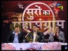 Manoj tiwari  entertaint the judges by his melody song make all judges happy