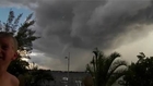 Raw: Waterspout Does Damage in Florida