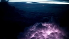 Flight through a lightning storm